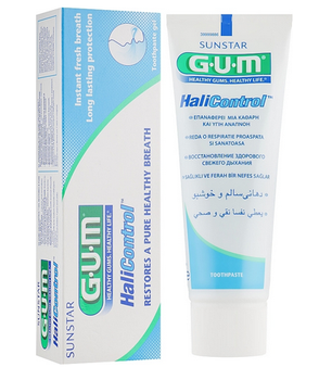Gum HaliControl Зубная паста для здоровья и чистого дыхания 75мл