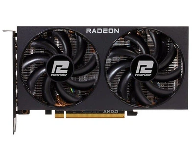 Видеокарта PowerColor AMD Radeon RX 6600 XT 8Gb Fighter (AXRX 6600XT 8GBD6-3DH) (GDDR6, 128 bit, PCI-E v4.0 x16) Б/у
