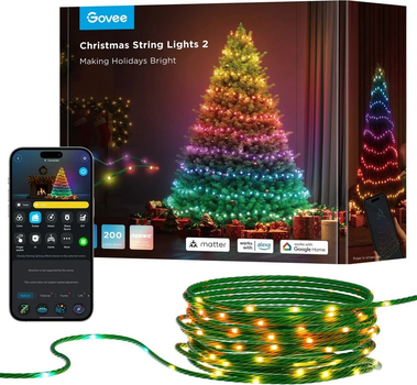 Girlanda LED Govee Christmas Lights - 20 m (6974316990123)