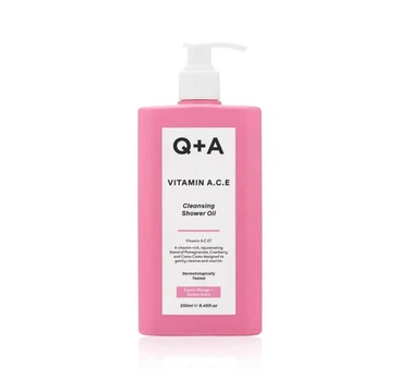 Вітамінізована олія для душу Q+A Vitamin A.C.E Cleansing Shower Oil 250ml