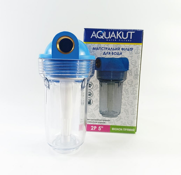 Колба AquaKut Mignon 2P 5" 1/2 прямой c дозатором