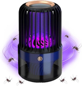 Портативна антимоскітна лампа-відлякувач для комарів та мух Mosquito Killer MSQV-15