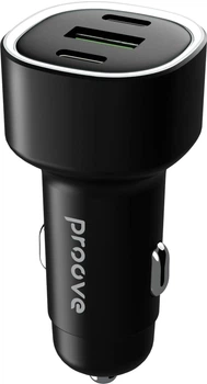 Автомобільний зарядний пристрій Proove Flash 60W 2Type-C + USB (600770001)