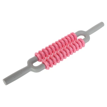 Массажер-палка роликовый антицеллюлитный 24 массажеров Massager Bar SP-Sport Розовый FI-6199