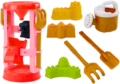 Набір для піску LEAN Toys Рожевий 18538 (5905991021605)