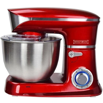 Тістоміс Royalty Line PKM-1900.7 Red SLOVAKIA 1900W 6.5L кухонний комбайн міксер планетарний