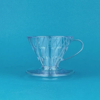 Пуровер Hario V60 01 прозрачный пластиковый на 1-2 чашки vd-01t