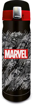 Пляшка для води Stor Marvel Чорна 410 мл (8412497754137)