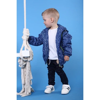 Куртка дитяча для хлопчиків Модний карапуз Море 03-00776 синій 98 см (3 роки)