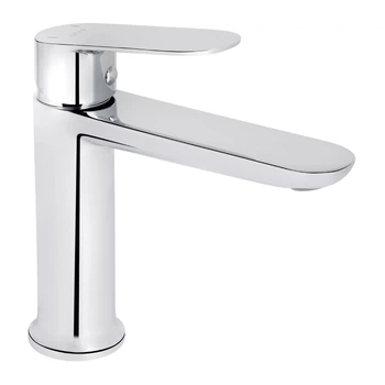 Qtap Evia Смеситель для раковины низкий Chrome (k30) QTEVI2701CRM47576