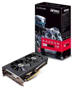 Відеокарта Sapphire Radeon RX 480 NITRO+ OC 8GB GDDR5 (11260-10), Б/в