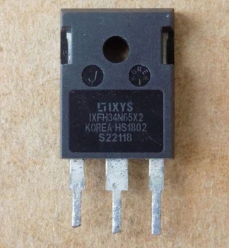 Транзистор IXFH34N65X2 ( IXTH34N65X2 , 34N65 ) оригинал демонтаж(650V,34A), TO247 б/у