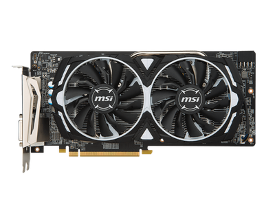 Відеокарта MSI Radeon RX 570 Armor OC 4Gb GDDR5 (Radeon RX 570 ARMOR 4G OC), Б/в