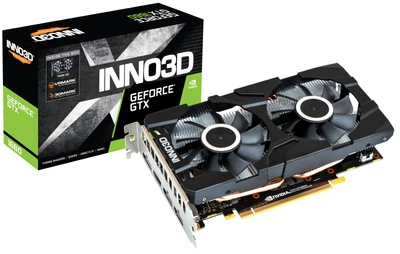 Відеокарта Inno3D GeForce GTX 1660 Twin X2 6GB GDDR5 (N16602-06D5-1510VA15:5), Б/в