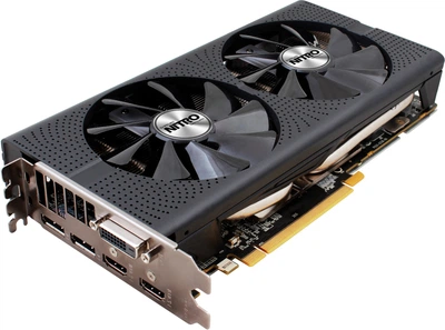 Відеокарта Sapphire Radeon RX 480 Nitro+ OC 8GB GDDR5 (11260-07:5), Б/в