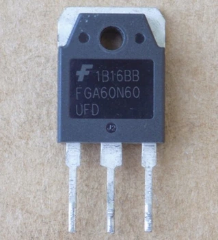 Транзистор FGA60N60UFD ( FGA60N60 ) оригинал демонтаж, TO-3P б/у