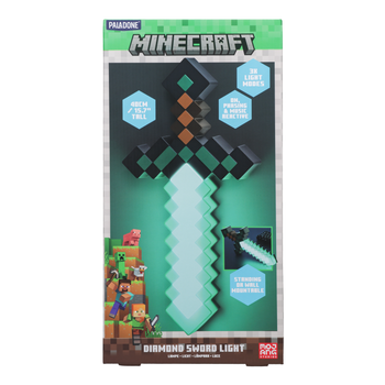 Лампа Paladone Minecraft алмазний меч 40 см (5056577728026) (955555910855848) - Уцінка