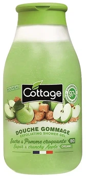 Гель-эксфолиант для душа "Сахар и хрустящее яблоко" - Cottage Exfoliating Shower Gel 270ml (270ml) (1237018-587927555-2)