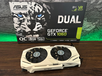 Видеокарта ASUS GeForce GTX 1060 3GB GDDR5 Б\У