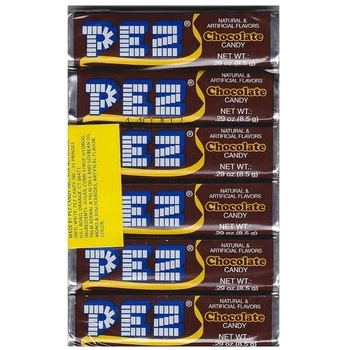 Конфеты со вкусом шоколада PEZ Chocolate Refill
