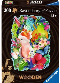 Пазл Ravensburger Экзотические птицы деревянные 300 элементов 12000760 (4005555007609)