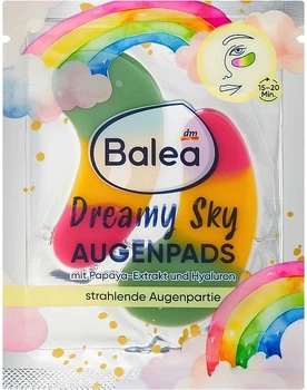 Патчі під очі "Веселка" - Balea Augenpads Regenbogen 2шт (1488447-36800845)