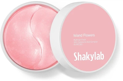 Патчи гидрогелевые под глаза увлажняющие “Island Flowers” - Shakylab Island Flowers Hydrogel Patch 60шт (1446836-36858469)