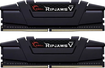 Оперативная память G.Skill DDR4-3200 32768MB PC4-25600 (Kit of 2x16384) Ripjaws V (F4-3200C16D-32GVKA)