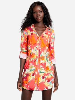 Сукня коротка літня жіноча Guess 961441833 XS Помаранчева (1159832996)