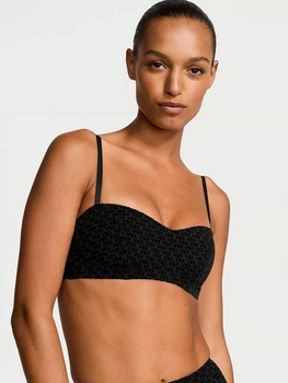 Бюстгальтер без косточек Victoria's Secret 947491869 S Черный (1159832168)