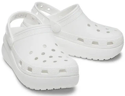 Дитячі крокси для дівчинки Crocs Classic Cutie Crush Clog White (33/34, білий)