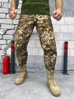 Чоловічі Штани SoftShell Luna з поясом на резинці піксель розмір L