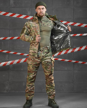 Форма 7.62 Tactical SoftShell Куртка з підкладкою Omni-Heat + Штани на флісі мультикам розмір 2XL
