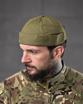 Кепка без козирка олива розмір 55-56