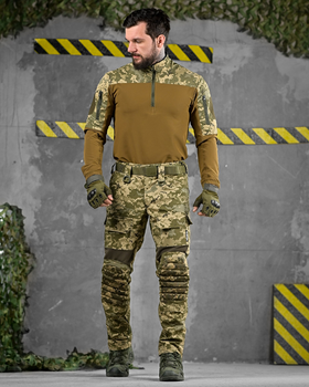 Костюм Amazonka 7.62 Tactical Убакс + Штани з наколінниками піксель розмір M