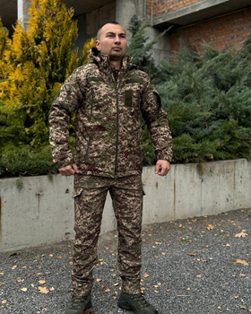 Форма Apex 5.0 Soft Shell Куртка з підкладкою Omni Heat + Штани на флісі хижак розмір 3XL
