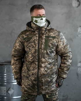 Чоловічий Бушлат Weapons з флісовою підкладкою піксель розмір 2XL