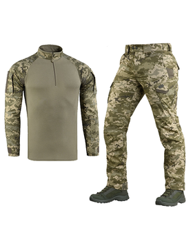 Костюм M-Tac Убакс Gen.II Piquet + Штани Aggressor Gen.II піксель розмір XL
