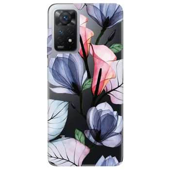 Чехол для Xiaomi Redmi Note 11 Pro Tropical flowers (17810040769295740)