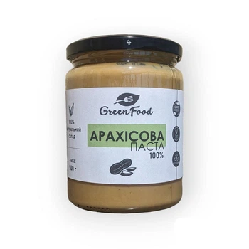 Арахісова паста класична (Арахісове масло) 500 грам - GreenFood