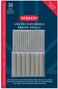 Zestaw wymiennych gumek Derwent 30 szt (5028252607551)