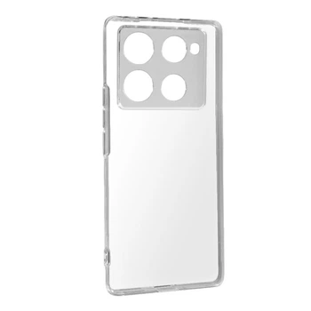 Силиконовый чехол SMTT для Infinix Note 40 Pro Transparent