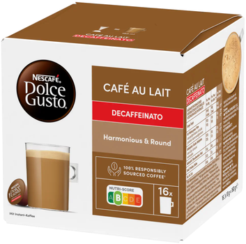 Кава в капсулах Nescafe Dolce Gusto Cafe Au Lait Decaffeinato