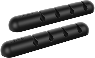 Органайзер для кабелів UGREEN LP114 Cable Organizer 2 Pack Black (30762)