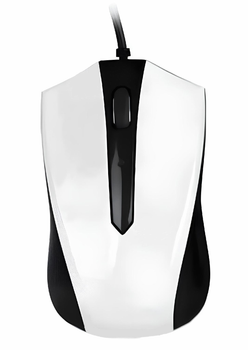 Компьютерная мышка Golden Field MO11 White/Black Підключення PS/2