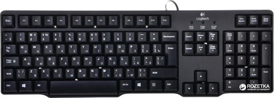 Клавиатура Logitech K100 Интерфейс PS/2