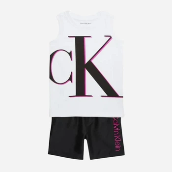Детский летний комплект (майка+шорты) для мальчика Calvin Klein 366862515 86 см Разноцветный (1159826010)