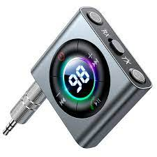 Bluetooth-адаптер JOYROOM JR-CB2 Bluetooth 5.3 приемник/передатчик (2-в-1) AUX 3.5 мм для авто и ТВ Dark Gray