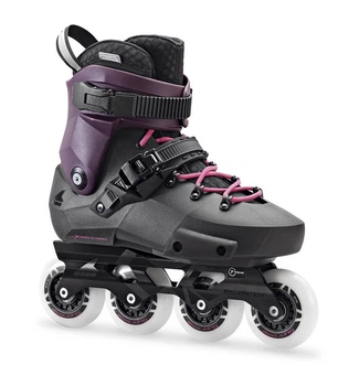 Роликові ковзани для дорослих Rollerblade TWISTER EDGE W 36.5 (6US) 230мм Black/purple (7847600 N41)