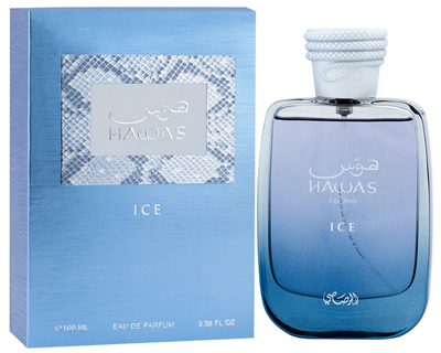 Woda perfumowana dla mężczyzn Rasasi Hawas Ice for Him 100 ml (614514331040)